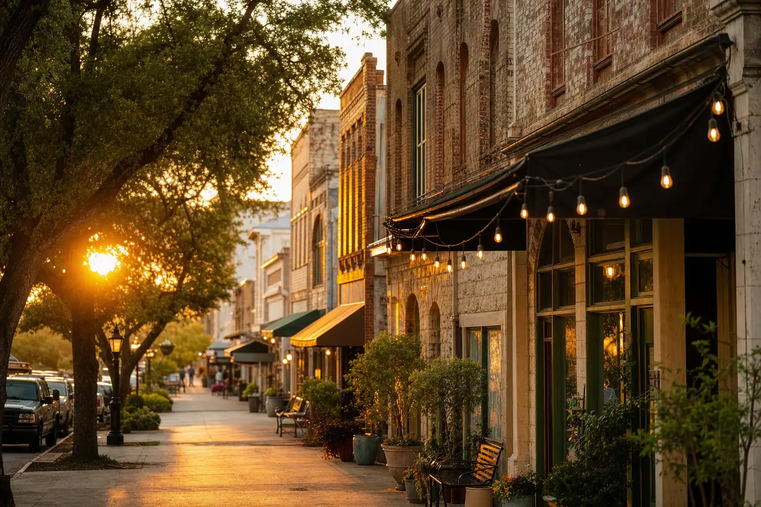 Downtown New Braunfels, Texas — J2 Bookkeeping's home base